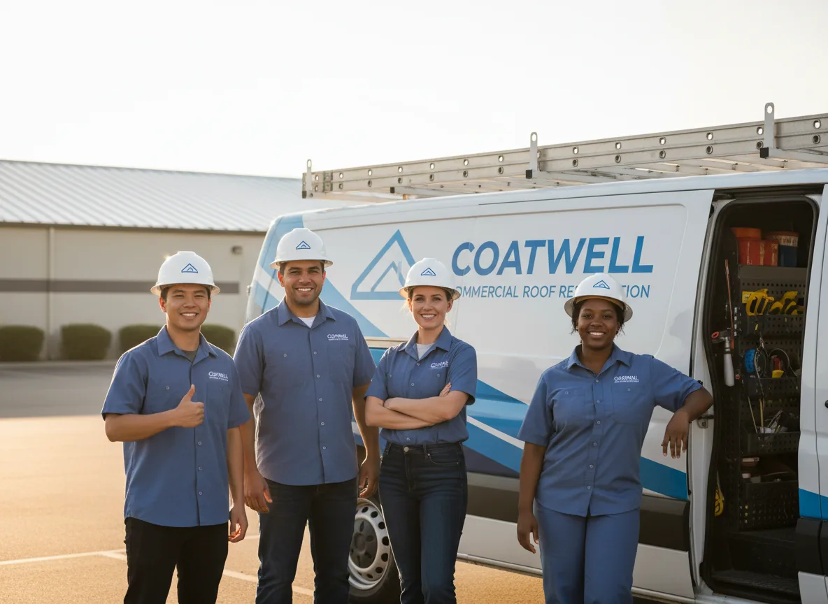 Commercial roof coating company in Cambridge, IA
